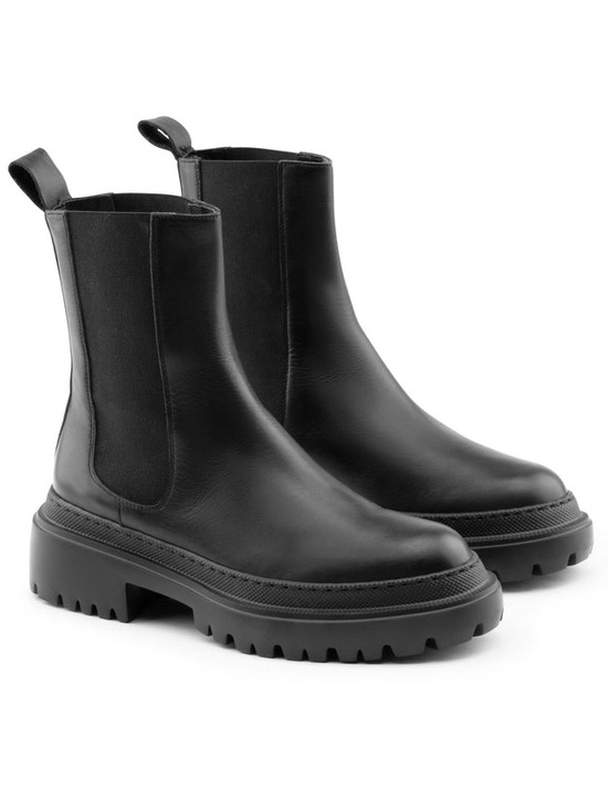 Maguire Shoes - Maguire Corticella Black Leather Unlined Boot